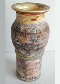 Vase, fire-clay